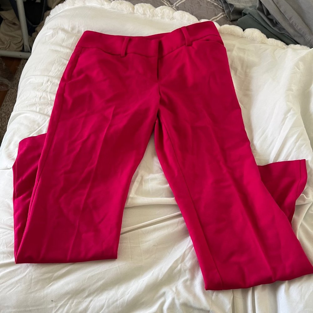 Hot Pink Dress Pants/New York & Company  Size 6